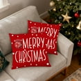 thumbnail image 4 of Christmas Throw Pillow Covers 45x45cm Christmas Printed Pillow Cover Series Home Sofa Decoration Cushion Cover Bedroom Pillow Cover, 4 of 6