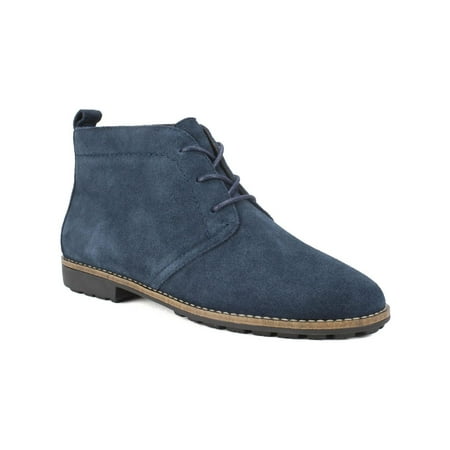 

White Mountain Womens Auburn Suede Round Toe Booties