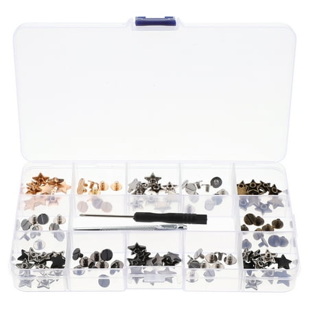 

1 Box DIY Leather Crafts Rivets Double-sided Rivets DIY Bag Rivets Clothing Rivets