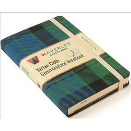 Flower Of Scotland Tartan - MacKay Ancient : Waverley Genuine Scottish Tartan Notebook