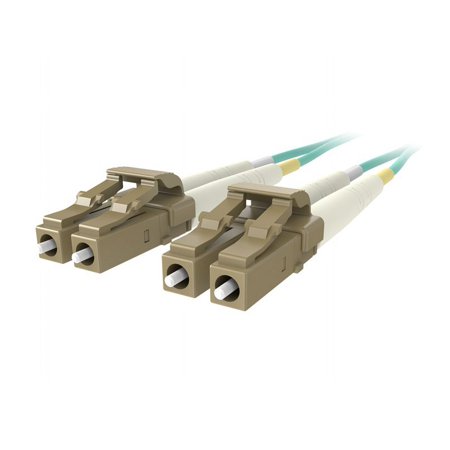 Belkin - Patch cable - LC multi-mode (M) to LC multi-mode (M) - 1 m - 1 m - fiber optic - duplex - 50 / 125 micron - OM4 - aqua price history on PriceWatchPro