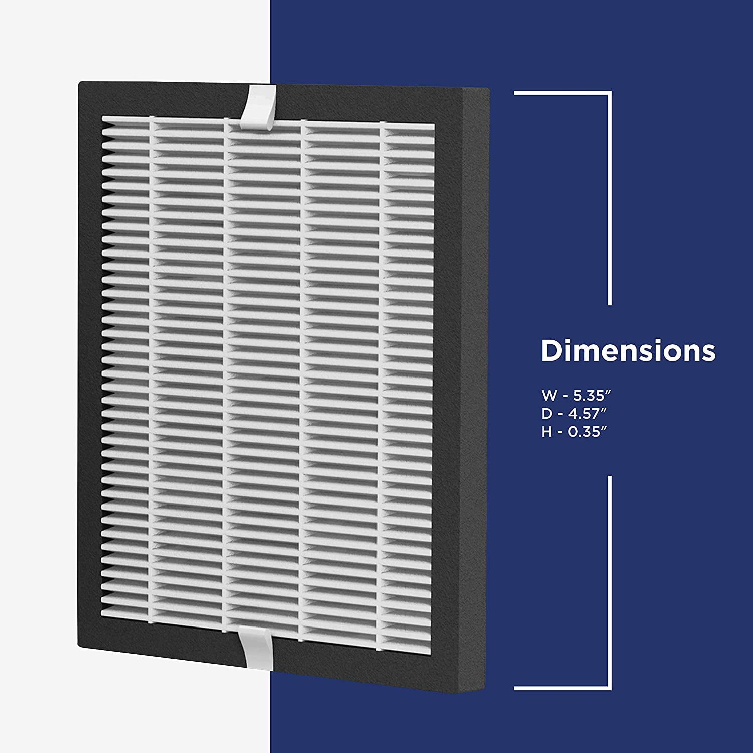 Westinghouse 1804 Air Purifier True HEPA Filter Replacement (Set of 4) Compatible