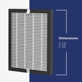 thumbnail image 5 of Westinghouse 1804 Air Purifier True HEPA Filter Replacement (Set of 4) Compatible, 5 of 5