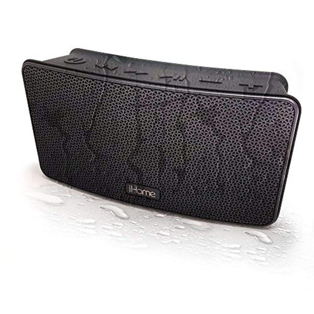 ihome portable waterproof stereo bluetooth speaker