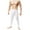 White 01, variant on Fewfanhot Mens Shapwear Thermal-Underwear Pants Long Johns Bottoms,High-Elastic Midweight Cotton Warm Base Layer Bottom