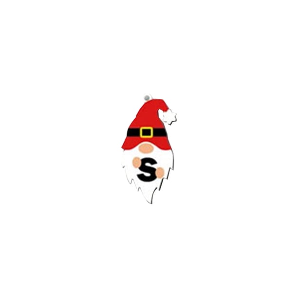 Decoraciones Colgantes de Acrílico de Navidad - un Conjunto de 26 Cartas de Papá Noel para Decoraciones de Vacaciones Y Artesanías de Bricolaje Ornamentos de Navidad Personalizados