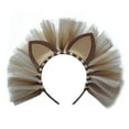 thumbnail image 3 of Diadema con orejas de gato Fernando Diadema de cola de disfraz, 3 of 8