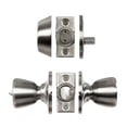 thumbnail image 6 of Satin Nickel Entry Door Knob and Single Cylinder Deadbolt Combo, 6-Way Universal Fit, 6 of 10