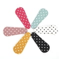 thumbnail image 3 of Funda protectora de cuero Artificial con lunares, tijeras para bordar, manualidad para regalo, 6 uds., 3 of 5