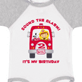 thumbnail image 4 of Inktastic Fire Truck 2nd Birthday Boy Boys Baby Bodysuit, 4 of 5