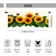 thumbnail image 3 of Rdsfhsp Sunflower Window Valance Curtain, Bright Floral Pattern Kitchen Valance with Rod Pocket, Farmhouse Home Decor Short Curtain, 3 of 5