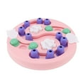 thumbnail image 4 of Dog Puzzle Toys, Relieves Anxiety Leaky Design  Interactive IQ Training Multipurpose Dog Slow Feeder  For Puppies Pink, 4 of 8