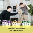 thumbnail image 3 of Let’s Hit Each Other with Fake Swords by Exploding Kittens - 3-6 Players - Ages 7+ - 15 Minutes to Play - a Sword Fighting Card Game - Party Game for Kids, 3 of 10