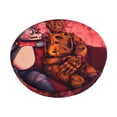 thumbnail image 2 of Lsque Five Nights At Freddy'S Round Bar chair cushion covers Velvet Fabric Premium Comfort Protects from Scratches and Stains for 14-17 Inch Chair- 13 inch, 2 of 7