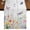 SkyBlue LightGreen Ivory, variant on Wildflowers 70 Inch Table Runner, Spring Watercolor Tulip Floral Leaf Grey Plaid Farmhouse Dresser Scarf Cotton & Linen Tablerunner for Dining/Kitchen Island/Holiday Party Décor 13" x 70"