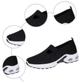 thumbnail image 5 of Dakaela Women's Slip on Orthopedic Sneakers Breathable Mesh Knitted Walking Shoes with Wide Width Arch Support Non Slip Sole Size 6, 5 of 7