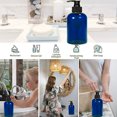 thumbnail image 5 of EZPRO USA Empty Plastic Pump Bottles Refillable Dispenser for Soap Lotion Shower Bathroom Bottle Pack of 3, 5 of 8
