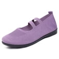thumbnail image 5 of Wensltd Women Mary Jane Flats Elastic Band Round Toe Comfortable Walking Shoes, 5 of 9