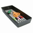 thumbnail image 2 of (2 pack) Rubbermaid, Drawer Organizer, Gray, 6 x 15 x 2 inches, 2 of 8