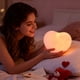 thumbnail image 5 of Decoración del hogar, decoración de habitaciones, decoración de paredes, luz de noche en forma de corazón, regalo para dormitorio, lámpara de noche, lámpara decorativa, luz de noche de plástico en for, 5 of 5