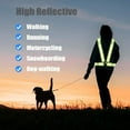 thumbnail image 4 of 3Pack Reflective Vest Running Gear, Adjustable Safety Vests High Visible Reflective Belt Straps - Green+Pink+Orange, 4 of 4
