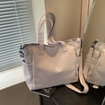thumbnail image 1 of PEACNNG Sac Fourre-Tout en Toile pour Femmes 2024 Sac à Bandoulière Polyvalent Grande Capacité avec Sangle Réglable, 1 of 5