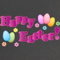 thumbnail image 2 of CafePress - Happy Easter Bunny Maternity T Shirt - Maternity Dark T-Shirt, 2 of 3