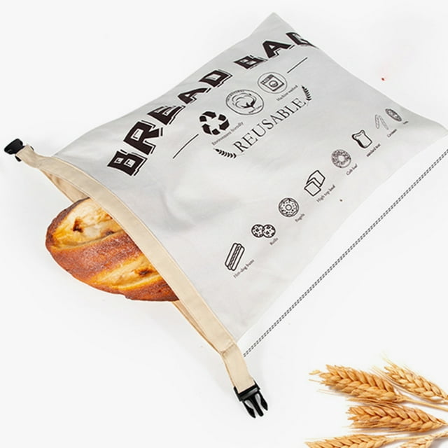 FENGGUIQU 1Ud Bolsa Para Almacenar Pan Y De Natural Con