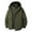 C113/Dark Green, variant on Rggeeun Men's Casual Jackets Windproof Warm Unisex Outdoor Hiking Travel Coat Winter Thermal Windbreaker Loose Fit Zip Up Plain Color Outwear Fashion