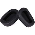 thumbnail image 3 of 1 par de almohadillas de repuesto (negras) compatibles con Logitech G935 G933 G635 G633 almohadillas de repuesto de espuma viscoelástica, 3 of 5