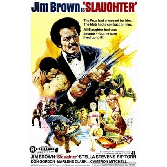 Posterazzi MOV200829 Slaughter Movie Poster - 11 x 17 in.