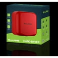 thumbnail image 2 of Alpine Industries Commercial High Speed Hand Dryer Automatic Stainless Steel Hand Dryer Machine, 120V Red, 2 of 9