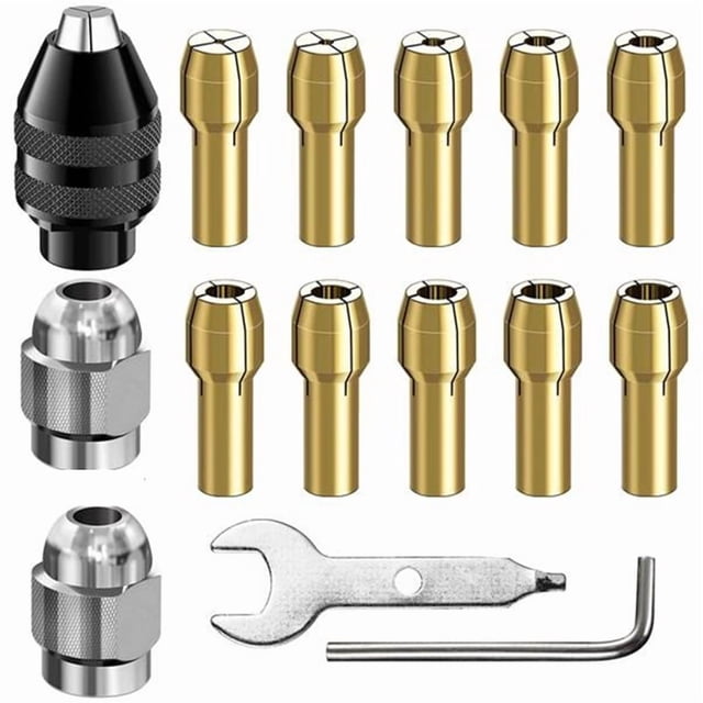 Portabrocas sin llave de repuesto de 1/32" a 1/8" para taladros 4486 y 4485