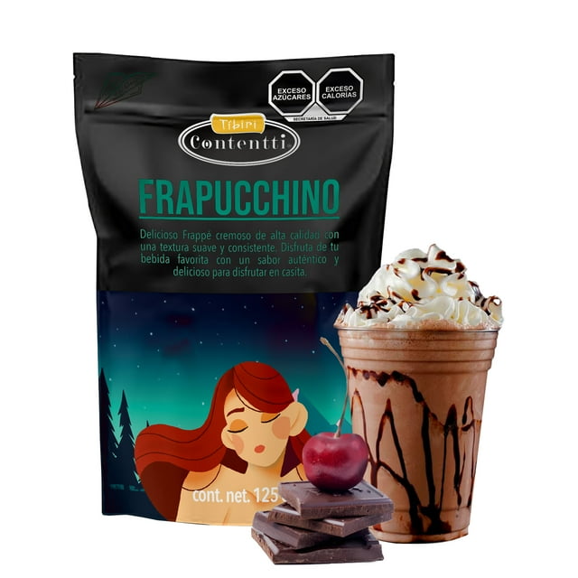 Frappucchino Selva Negra 125 g Tíbiri Contentti Base de Polvo para preparar Bebidas típo frappé