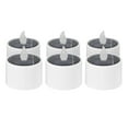 thumbnail image 4 of Luces de vela, 6 piezas de velas de energía solar LED, lámpara de vela para el hogar, confiable y duradera, 4 of 12