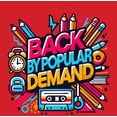 thumbnail image 4 of Back By Popular Demand Back To School Adult Red Crew Neck Short Sleeve Tee-XXL, 4 of 4