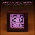thumbnail image 3 of Reloj despertador digital ZHAOCHENG de viaje fácil de configurar con luz nocturna, 3 of 5