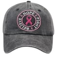 thumbnail image 3 of Miaoju Cancer Hats for Women Embroidered Adjustable Cancer Awareness Hope Hat Cancer Gifts for Woman, 3 of 4
