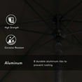 thumbnail image 3 of California Umbrella 7.5' Patio Umbrella in Mocha, 3 of 5