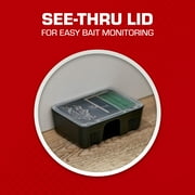 Tomcat Mouse Killer Child Resistant, Disposable Station, 4 Pre-Filled Ready-To-Use Bait Stations