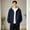 Dark Blue, variant on Stylish Jackets for Men Jerdar Men Contrast Color Hood Zip Up Sweatshirt Jacket, Oversized Loose Long Sleeve Hoodie with Kangaroo Pocket, Cotton Autumn Casual Outer Coat