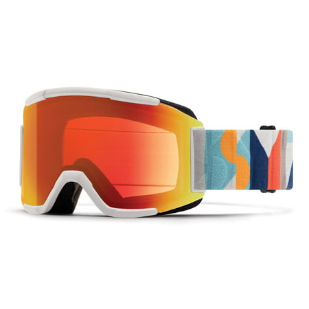 Smith Optics Squad AC Asian Fit Snow Goggle 2019 Evan Hecox Chromapop Everyday Red (Best Goggles For Snowboarding 2019)