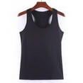 thumbnail image 5 of Blmnix Cotton Tank Top Tank Top Woman Tube Long Tank Tops Tank Tops Crew Neck Black Fitted Tank Tops for Women, 5 of 7