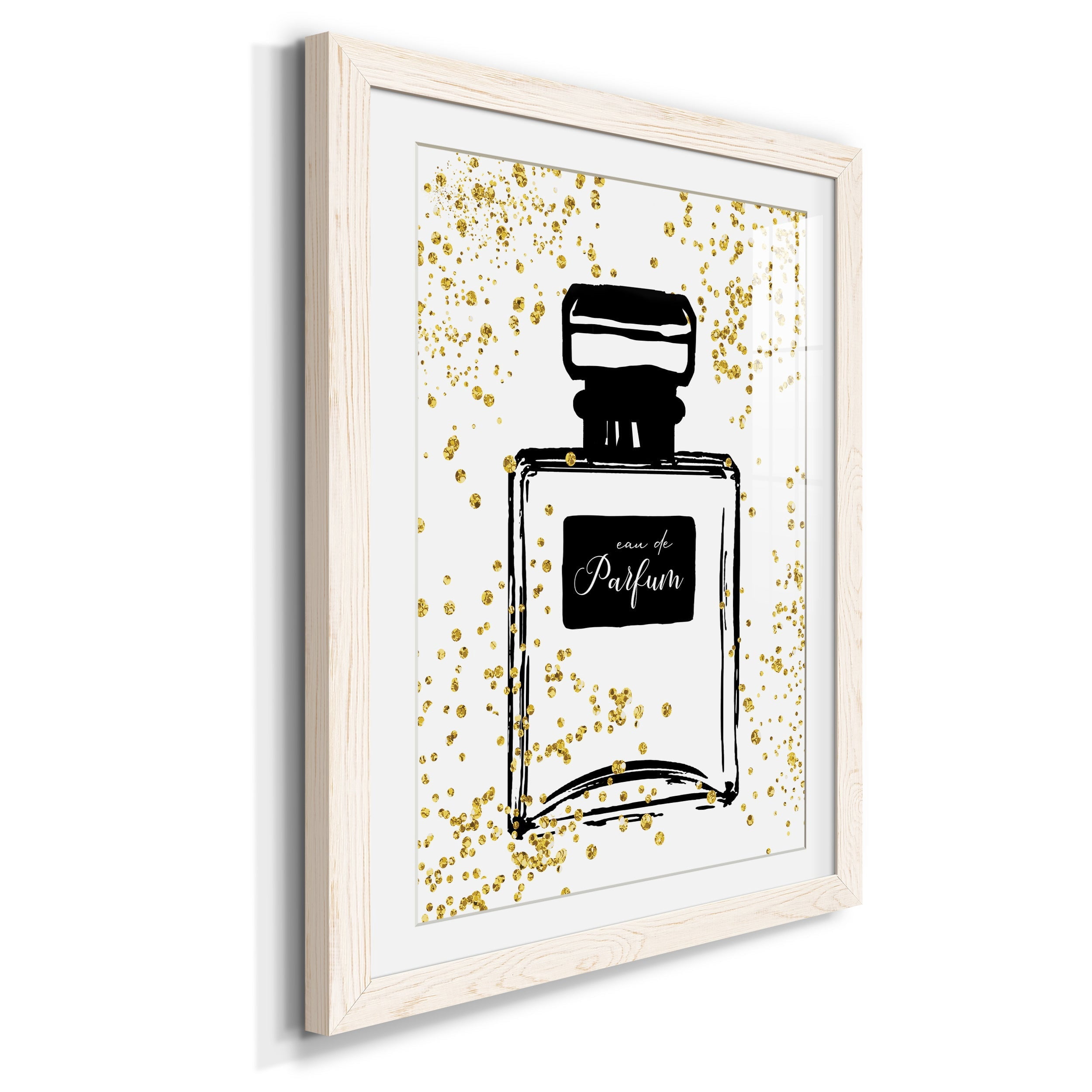 Glitter Perfume II - Premium Framed Print - Distressed Barnwood Frame - Ready to Hang
