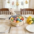 thumbnail image 6 of Tarmeek Easter Bunny Candy Storage Basket Decoration, Easter Basket Tabletop Centerpieces Candy Bowl Container Dish for Holiday Party Home Decor Easter Decorations Indoor, 6 of 6
