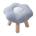 thumbnail image 4 of DOLITY Small Foot Stool Multipurpose Sofa Footstool for Living Room Porch Apartment Blue, 4 of 9