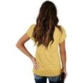 thumbnail image 4 of Womens Tops V Neck Summer Petal Sleeve Casual Tshirts, 4 of 8