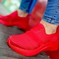 thumbnail image 3 of Chaussures en Maille pour Femmes Chaussures Décontractées Respirantes Espadrilles Simples et à la Mode, 3 of 6
