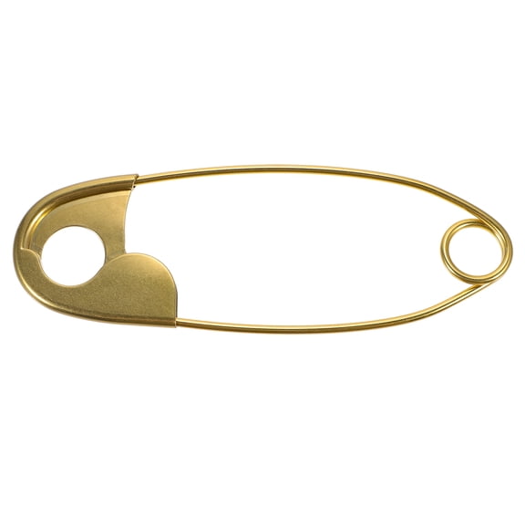 WSTEER Large Metal Safety Pin Wall Art Decor for Laundry Room, Unique and Fun Home Wall Decoration