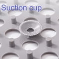 thumbnail image 3 of Drainage Interlocking Tiles, "xSoft PVC NonSlip Drain Tiles Vented Floor Tiles Shower Mat with Suction Cups for Bathroom Pool Kitchen Locker Room, 3 of 8